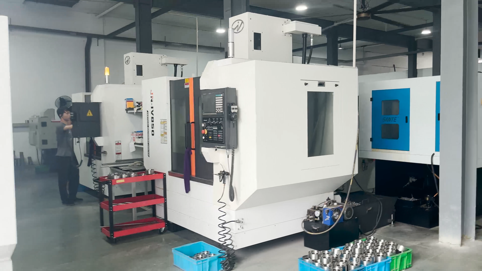 Hong Teng CNC machining center for mechanical seal manufacturing