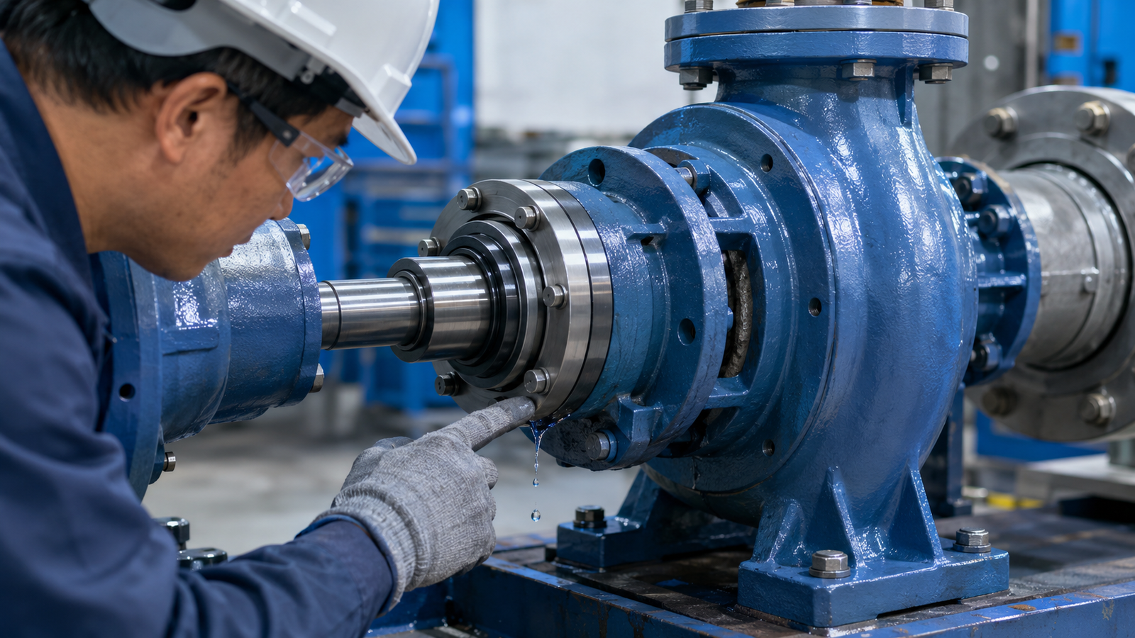 Common causes of a mechanical seal leaking after installation