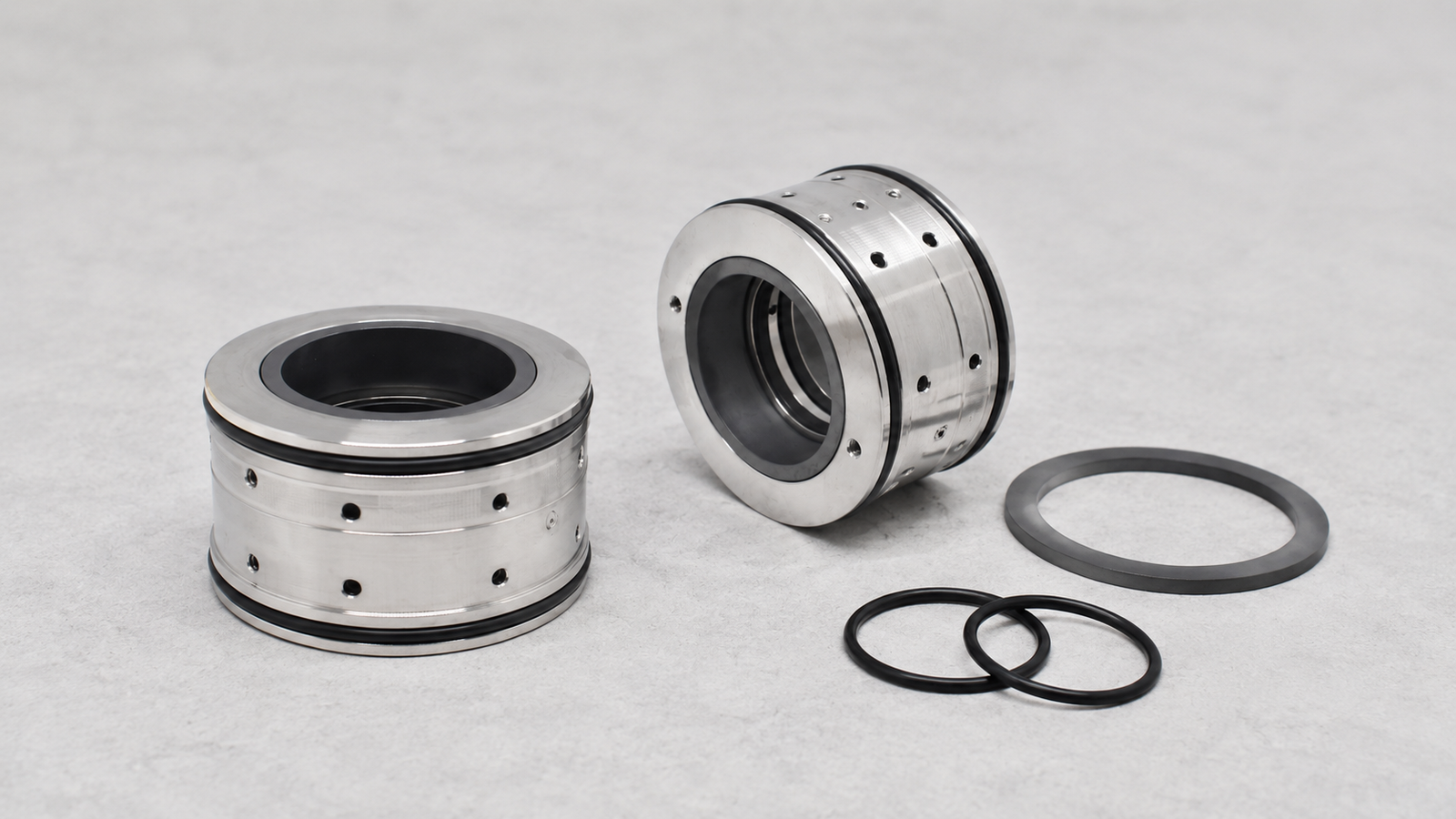 Wilo replacement mechanical seal identification with real cartridge-style seal structure and service components
